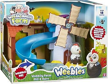 Weebles Wobbily Farm Mill And Barn Amazon Co Uk Toys Games