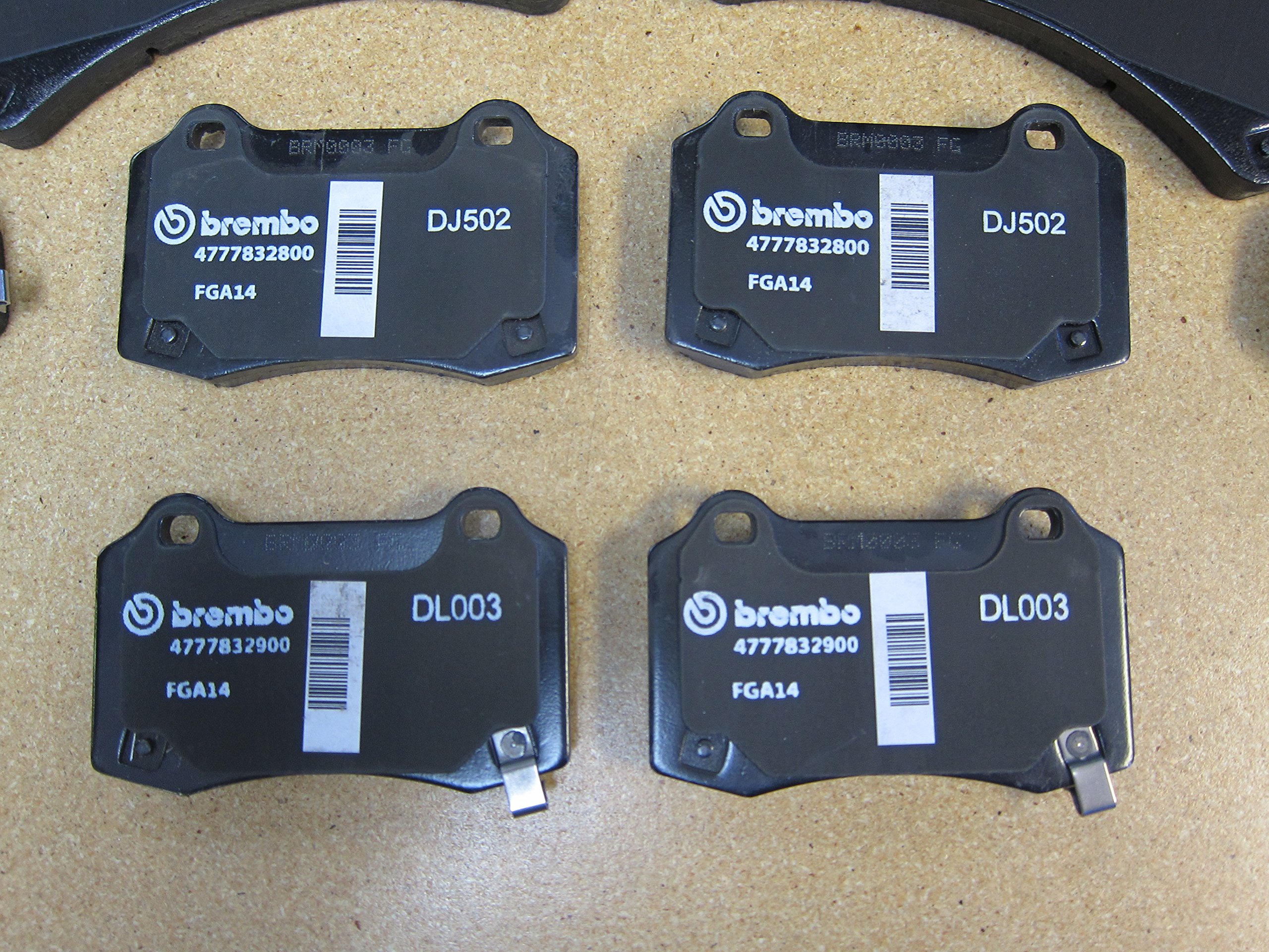 Jeep Grand Cherokee SRT Brembo Front & Rear Brake Pads Mopar OEM Buy