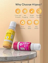 Hiipoo 600ML Sublimation Ink for ET-8500 ET-8550