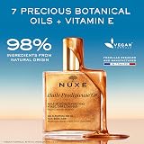 Nuxe Huile Prodigieuse Shimmering Dry Oil 100ml Face Body Hair Gold Glow Vegan view 5