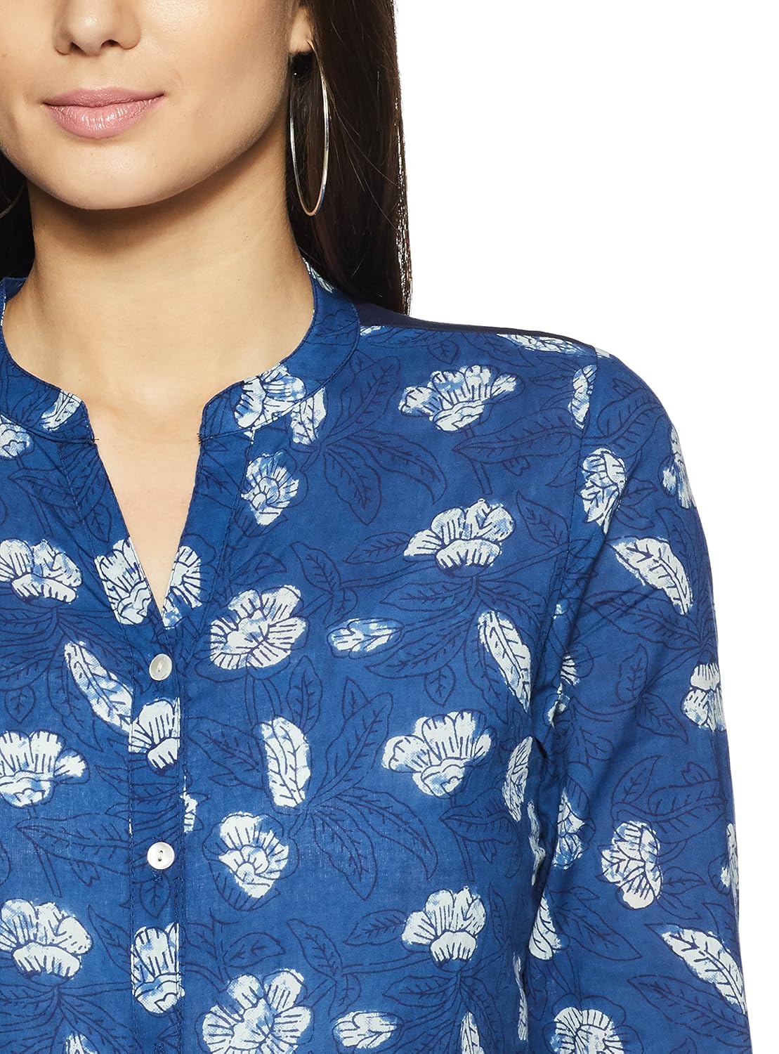 amazon brand- myx women's asymmetrical hemline kurta