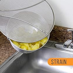 U.S. Kitchen Supply Stainless Steel Splatter Guard
