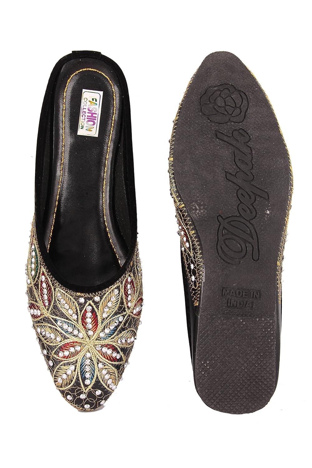rajasthani jaipuri work partywear ethnic womens girls ladies slipper
