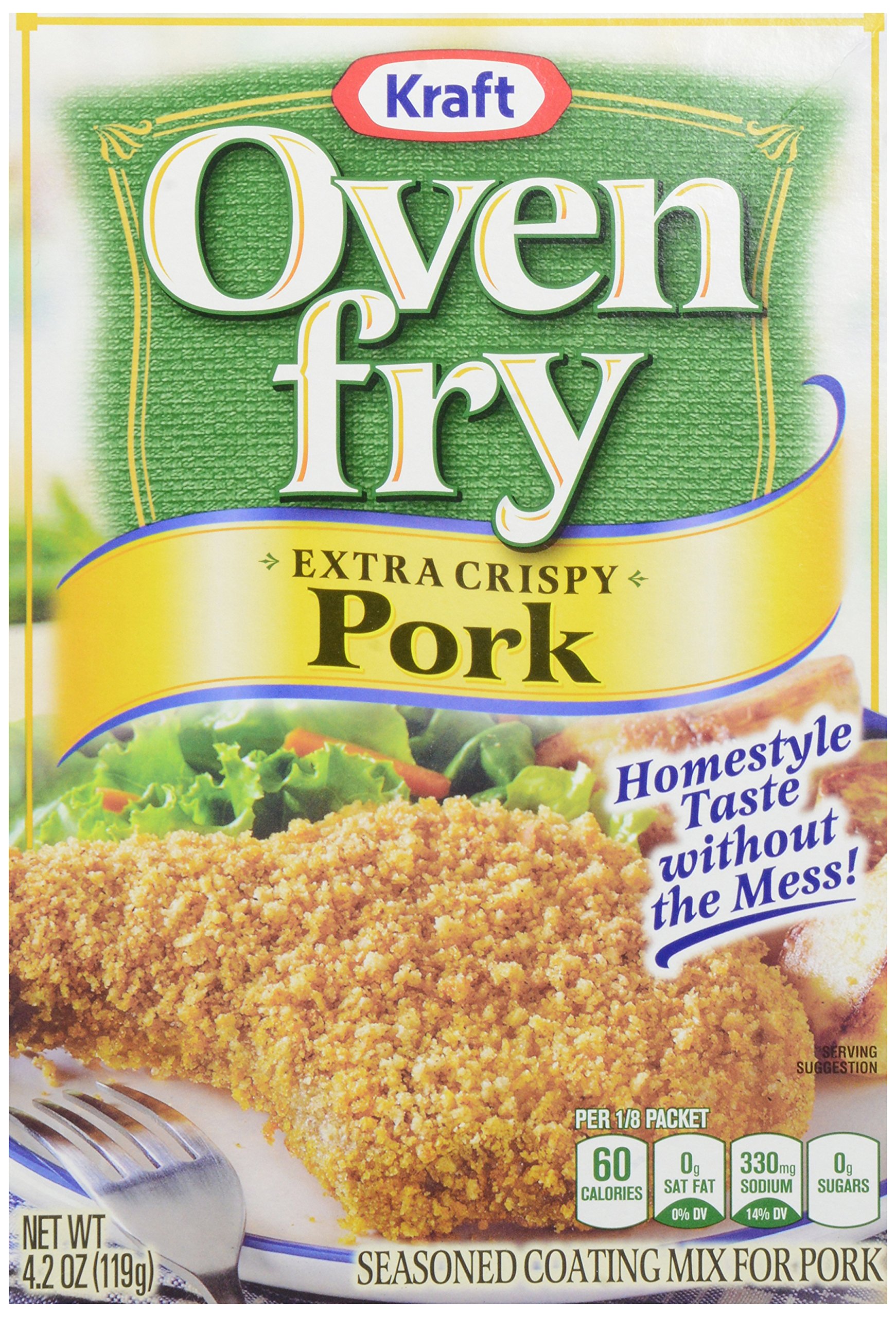 Oven Fry Seasoned Coating Mix, Extra Crispy Chicken, 4.2