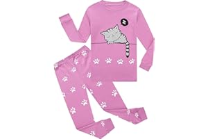 Family Feeling Little Boys Girls Child Pajamas Sets 100% Cotton Toddler Pjs