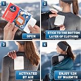 THE HEAT COMPANY Bodywarmer Extra Warm Adhesive Warmer 40 Pieces 12 Hours view 3