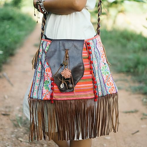 bohemian cross body bag
