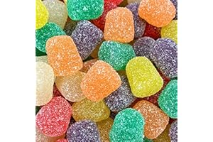 Assorted Classic Spice Drops Candy Gum Drops - Old Fashioned Jelly Spiced GumDrops Candy Bulk, by Queen City Candy Cave (1 Pound)