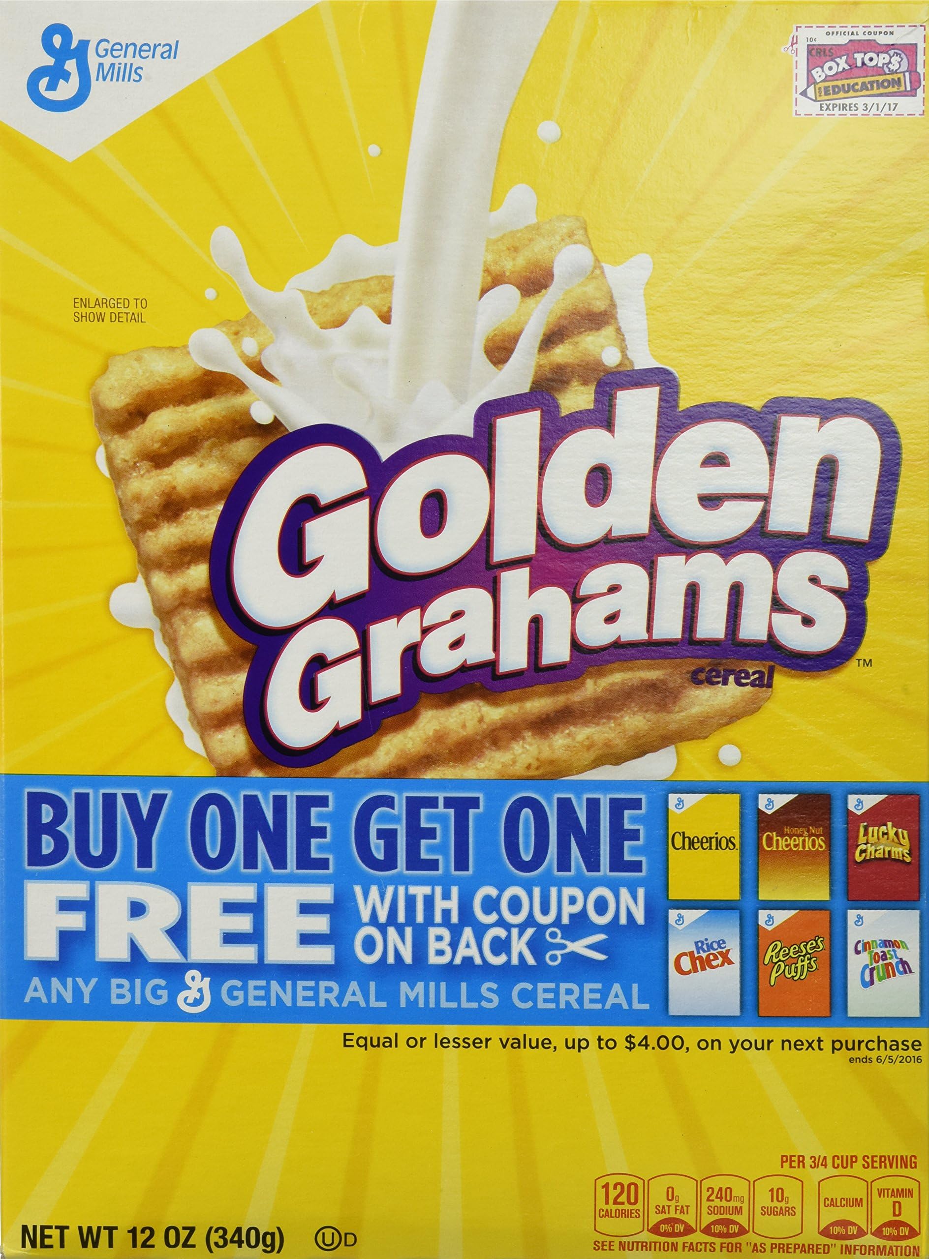 GOLDEN GRAHAMS Golden Grahams, 12 Oz (2 Pack)