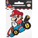 Simplicity Nintendo Mario Kart Applique Clothing Iron On Patch, 3.4'' x 3.9
