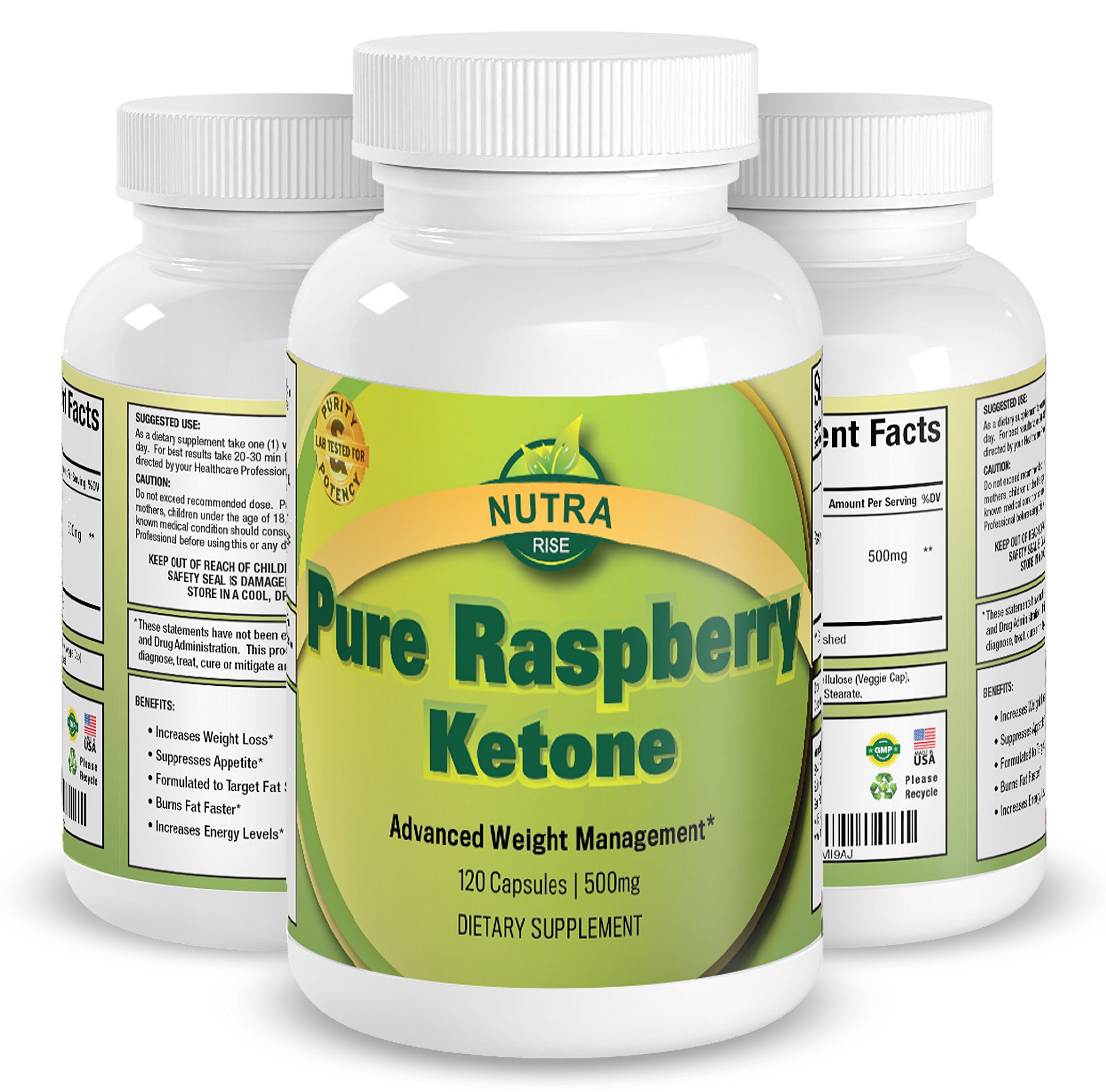 Raspberry Ketones Weight Loss & Natural Appetite Suppressant, Fat