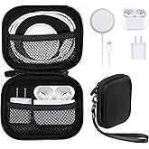 CaseSack All-in-One Case for iPhone MagSafe Charger & Battery Pack, Storage for Accessories/Power Adapter/Charge Cable/Docks, Compatible with AirPods 4/ Pro 3/2/ 1