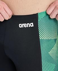 ARENA Men's Swim Jammer Halftone Team Print MaxLife
