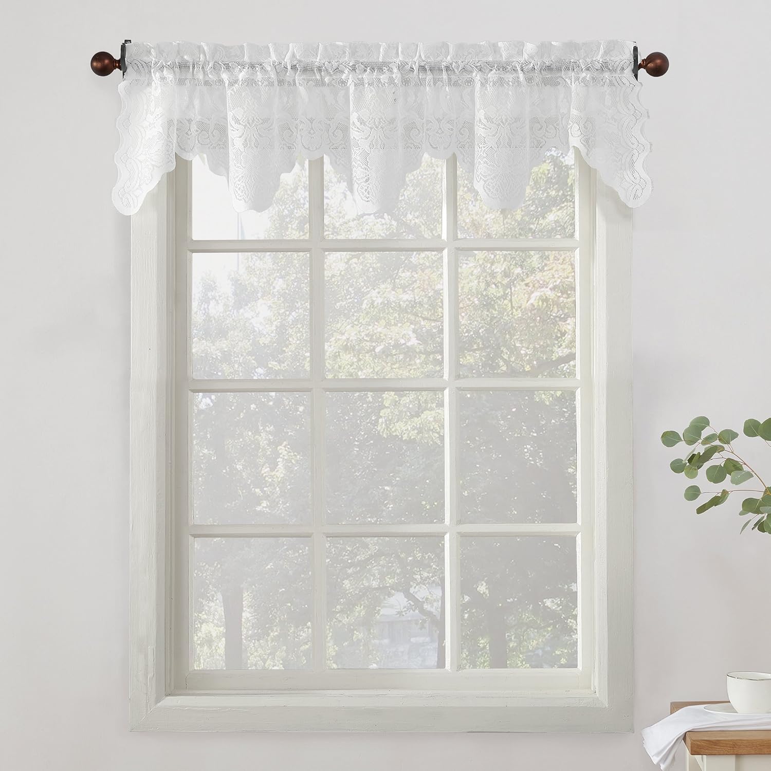 Amazon White Valance Curtain at David Lukas blog