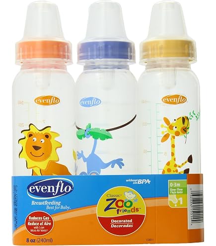 Amazon.com : Even Flo Best For Baby 1338311 8 Oz Bottle With