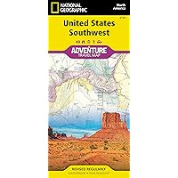 National Parks of the United States Map (National Geographic