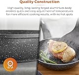 Tower Cerastone T81222 Forged Frying Pan 20 cm Graphite Non Stick Coating view 5