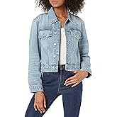 HUDSON womens Cropped Trucker Jacket