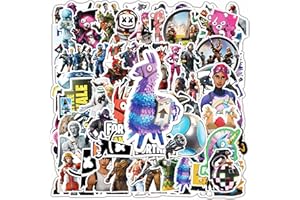 TOTOVN 150PCS Game Stickers, Cool Sticker, for Kid, Aldults, Boys, Girls, Cute Waterproof Vinyl, Funny Decals for Laptop, Water Bottle, Gifts for Birthday, Easter, Halloween (Game 002)