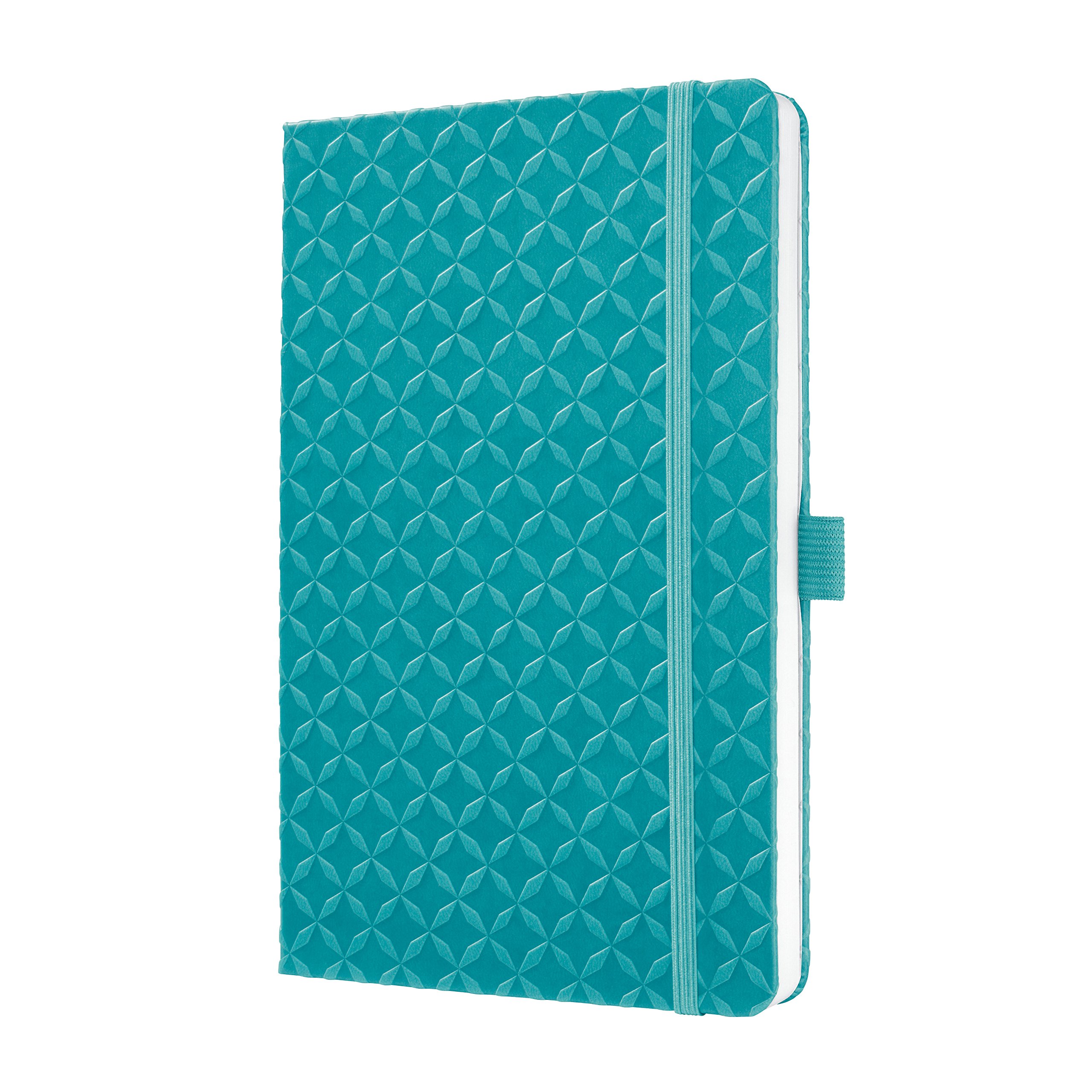 SIGEL JN103 Notebook Jolie, approx. A5, lined, hardcover, design aqua Green