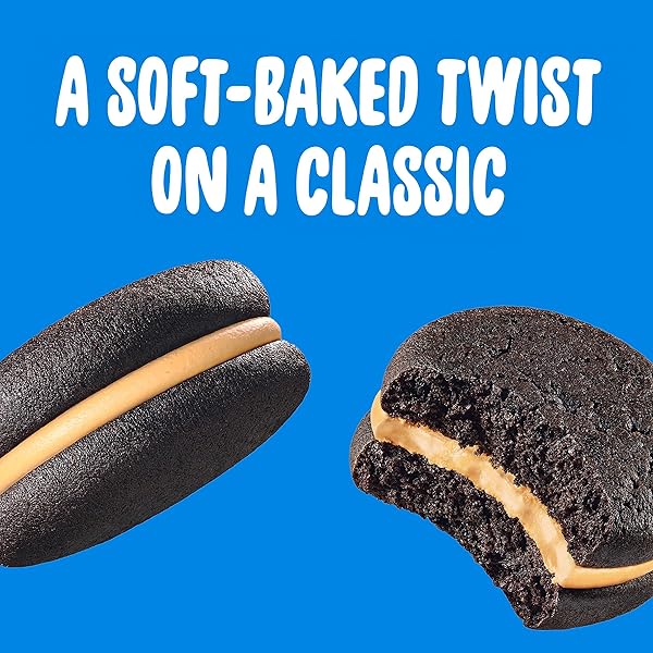 OREO PEANUT BUTTER CREME CAKESTERS SOFT SNACK CAKES, 5 – 2.02 OZ SNACK PACKS