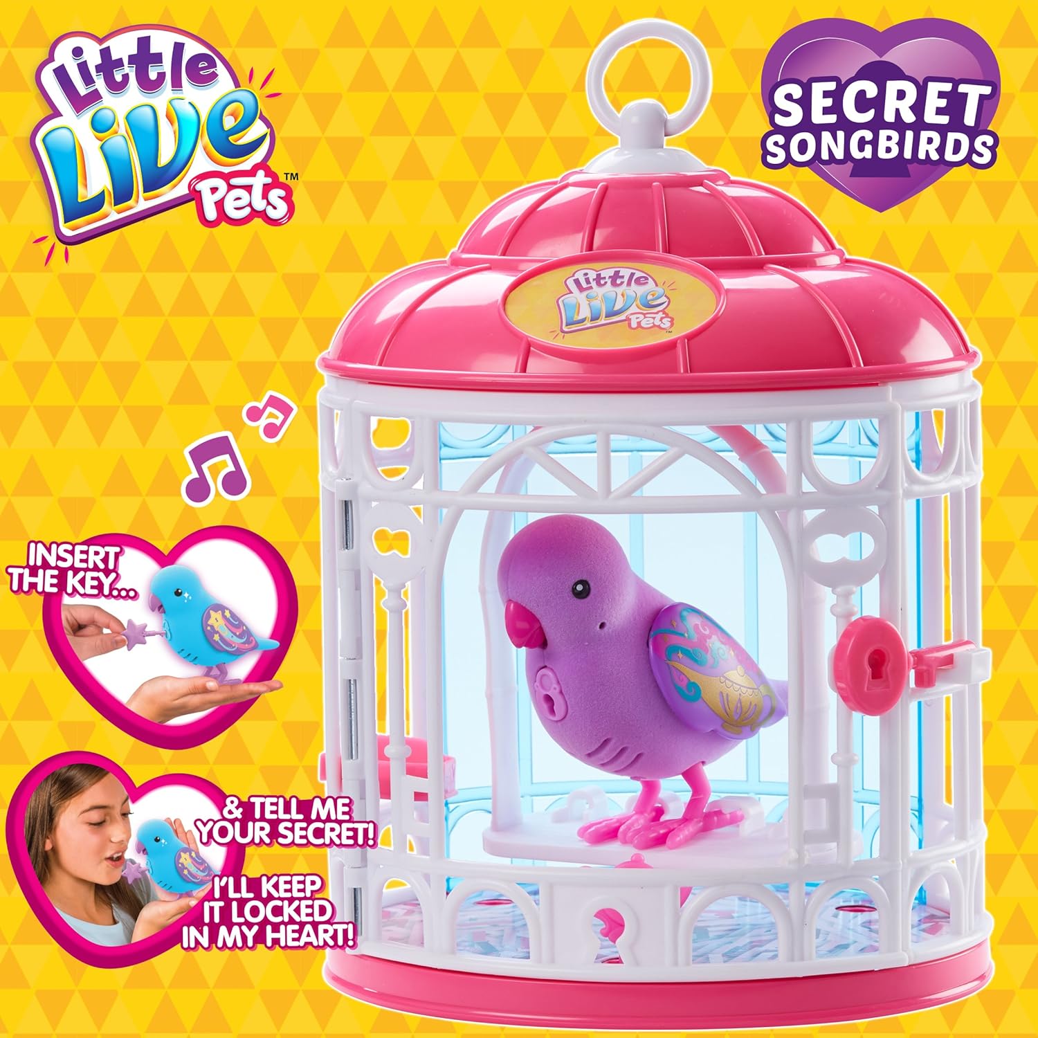little live pets bird secret songbird