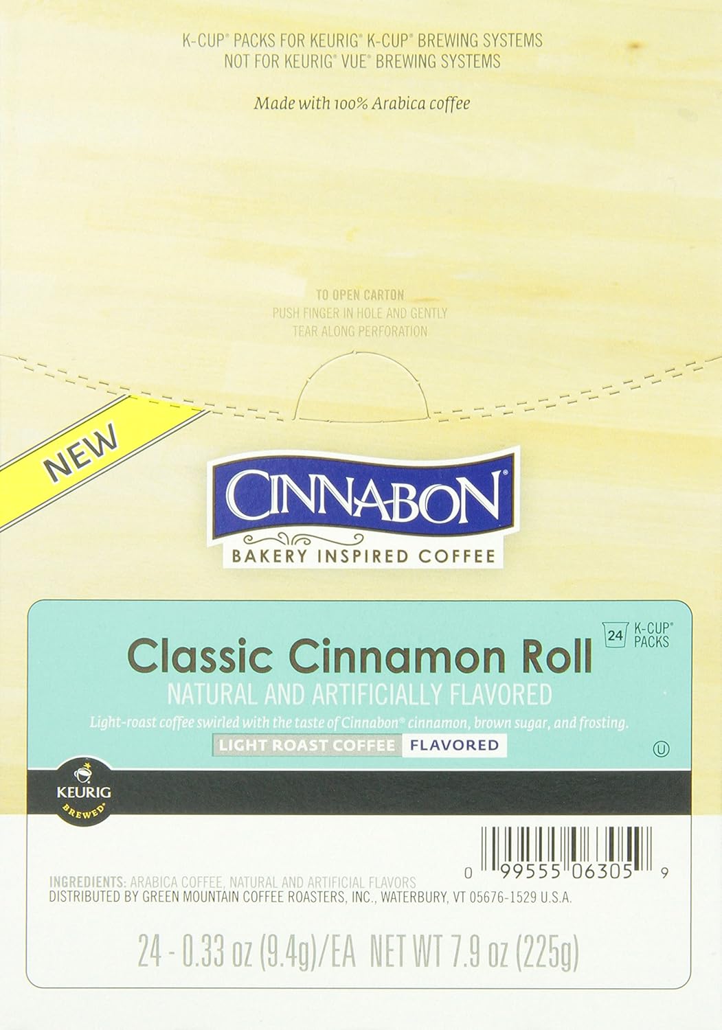 Cinnamon Roll K Cup Nutritional Info Nutrition Pics