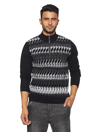 duke high neck sweater