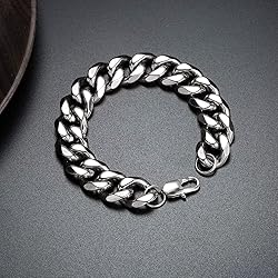 SANNYRA 10MM Men's 316L Stainless Steel Bracelet