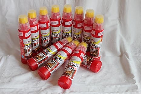 Glasreiniger Kaminreiniger Reinigungsgel 12 Flaschen á 200ml