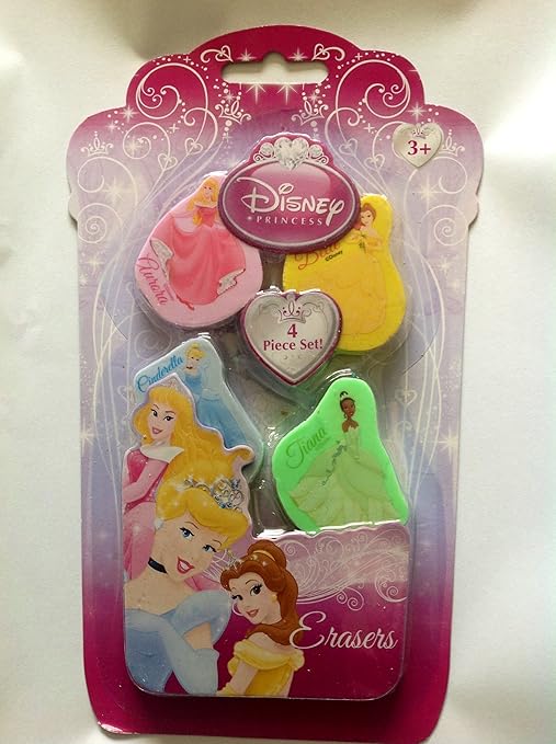 Disney Princess Erasers Amazon.co.uk Kitchen & Home