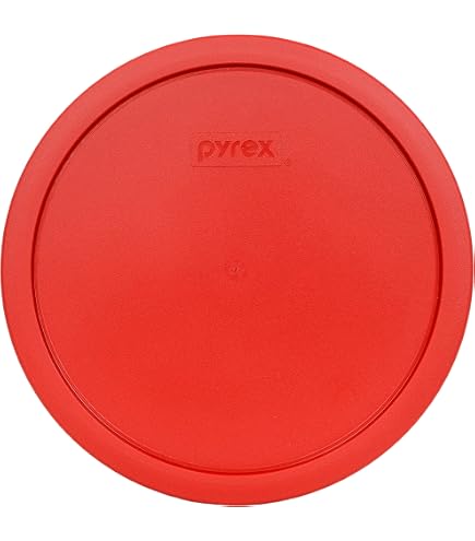 Amazon.com: Pyrex 7404-PC 4.5qt Poppy Red Food Storage Replacement