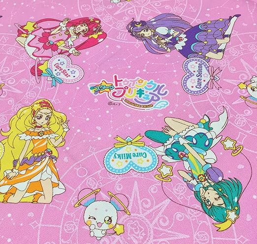 Amazon キャラクター生地 スター トゥインクル プリキュア ピンク 50cm単位 幅108ｃｍ 布 生地 通販