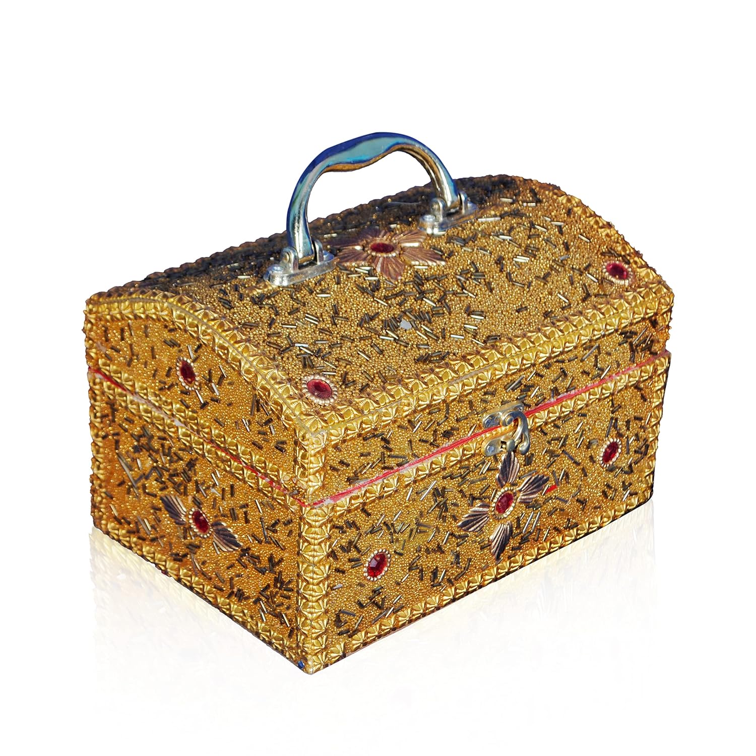 CASTLES AND NEST Bangle Box Wooden Bangle Storage Box with Lock