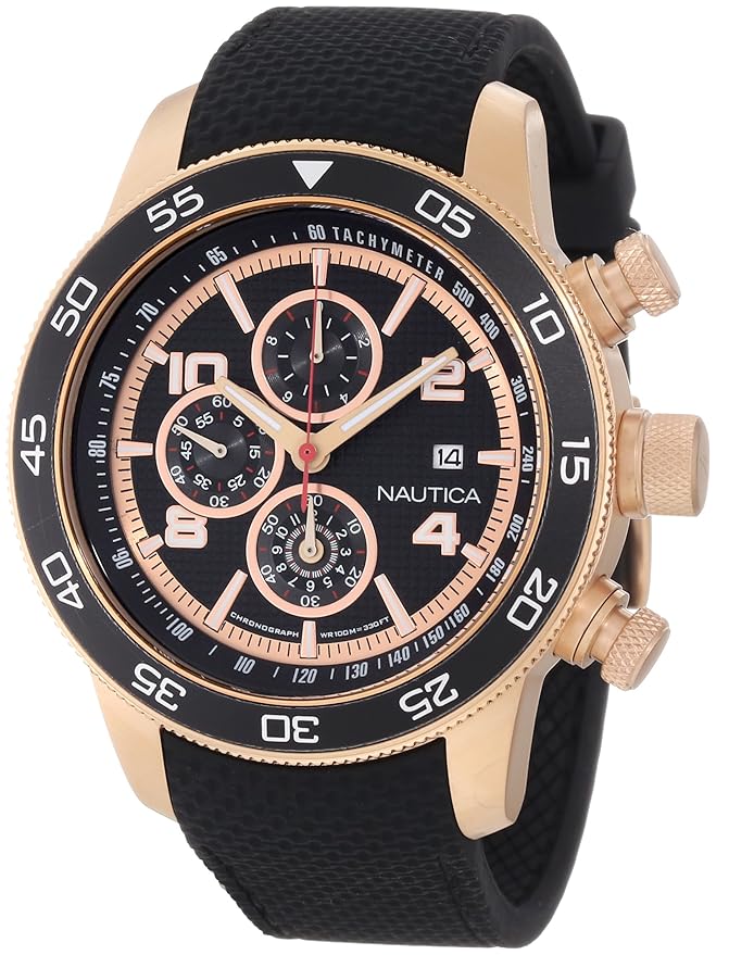 Nautica Men�s �NCT 402� Quartz Stainless Steel