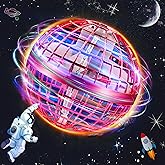 OKPOW Galaxy Ball Flying Orb Ball - 2026 Boomerang Hover Ball Toy with Colorful Lights USB Rechargeable Hand Controlled - Cool Stocking Stuffers for Kids Ages 6–12 Boys & Girls