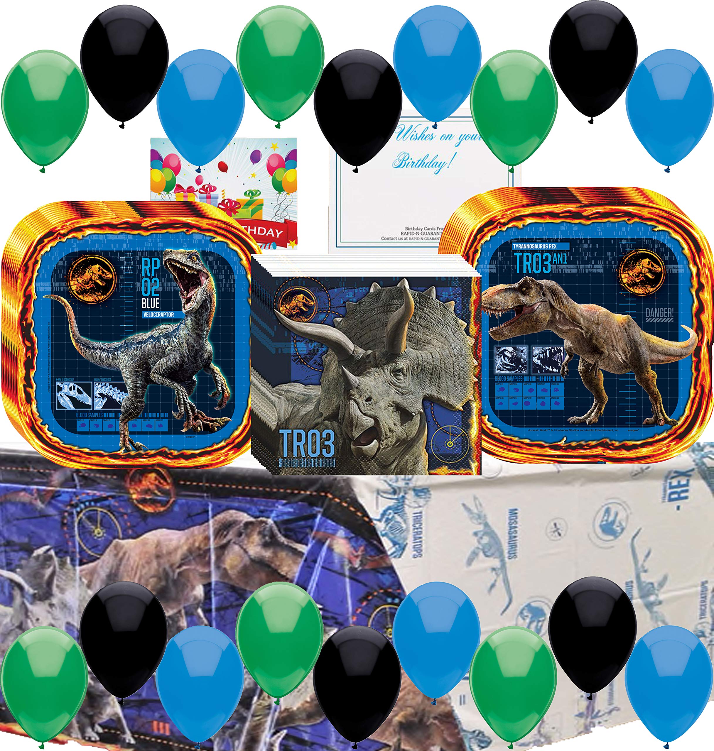 Buy Combined Brands Jurassic World Fallen Kingdom Birthday Party