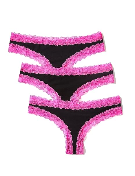 Iris Lilly Women S Thong Pack Of 3 Amazon Co Uk Clothing