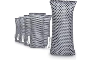 Marsheepy 6 Pack Shoe Odor Eliminator Bags, Boxing Glove Deodorizer, Absorbs Stink and Moisture, Grey Stick Odor Absorbers for Shoes, Gloves, and Sports Gear