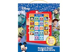 Disney - Mickey Mouse, Toy Story and More! Me Reader Electronic Reader 8-Book Library - PI Kids