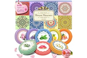 Qivatex Shower Steamers Aromatherapy, Valentines Day Gifts for Her, White Elepant Birthday Gifts for Women, Wife, Teen Girls,