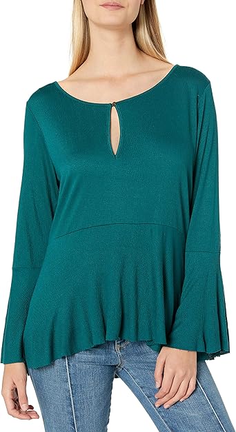 lucky brand bell sleeve top