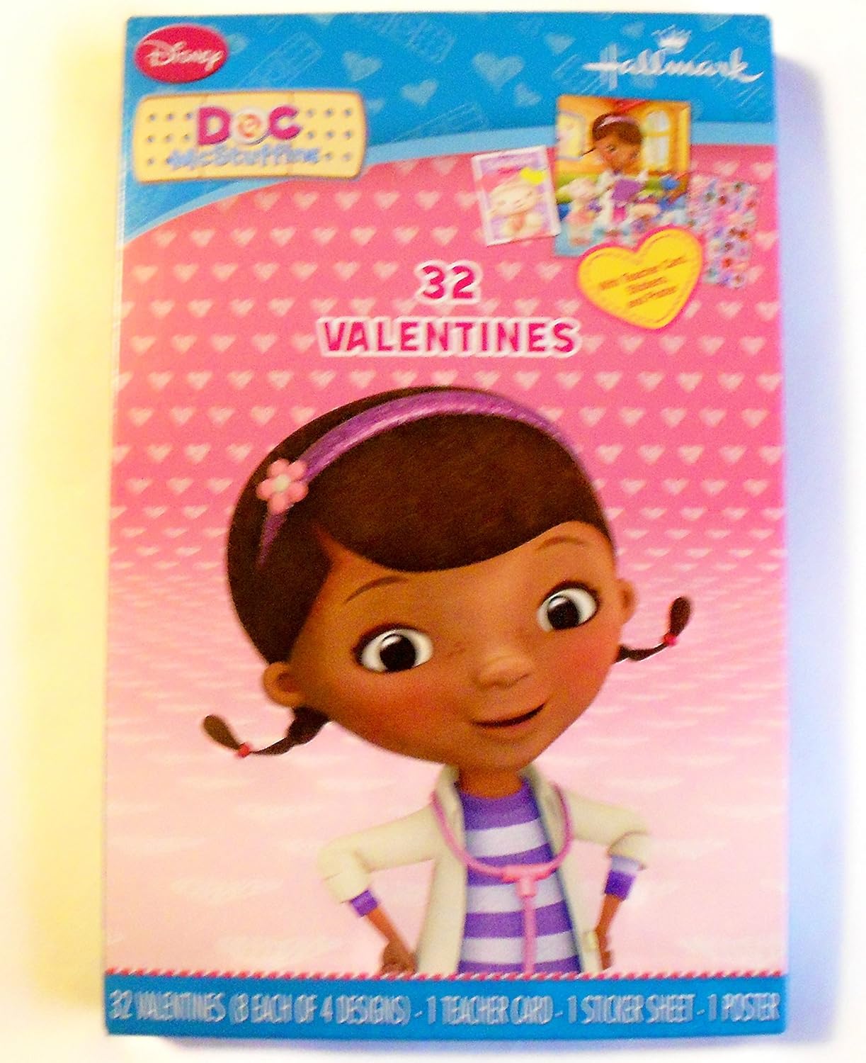 Disneys Doc McStuffins Valentines Cards (32 Count) by