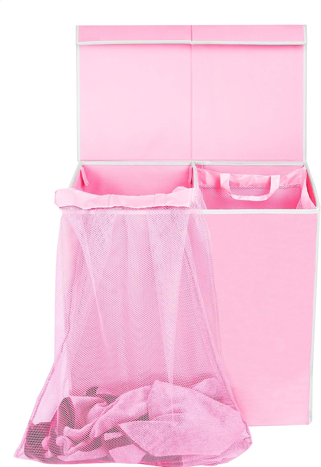 Pink Laundry Hamper With Lid bmpcheese