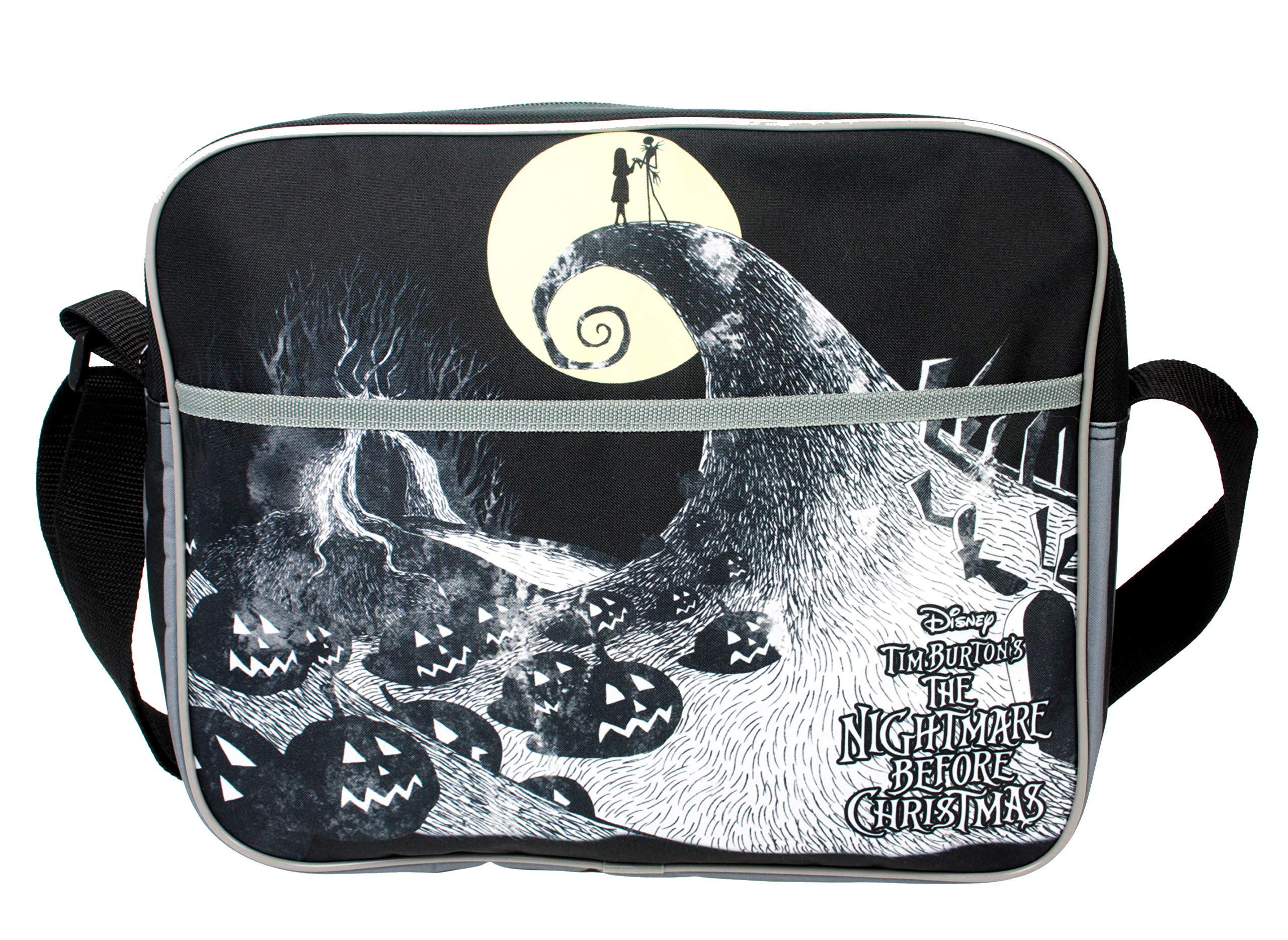 The Nightmare Before Christmas Jack & Sally Messenger Courier School Cross Body Bag