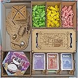 TowerRex Storage Organizer for Takenoko Storage for Takenoko Organizer Kit Token Box Card Insert