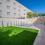 WALPLUS 4mx1m Roll 20mm Pile Height Artificial Grass Garden Lawn view 5