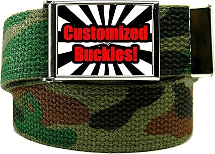 custom web belt buckles