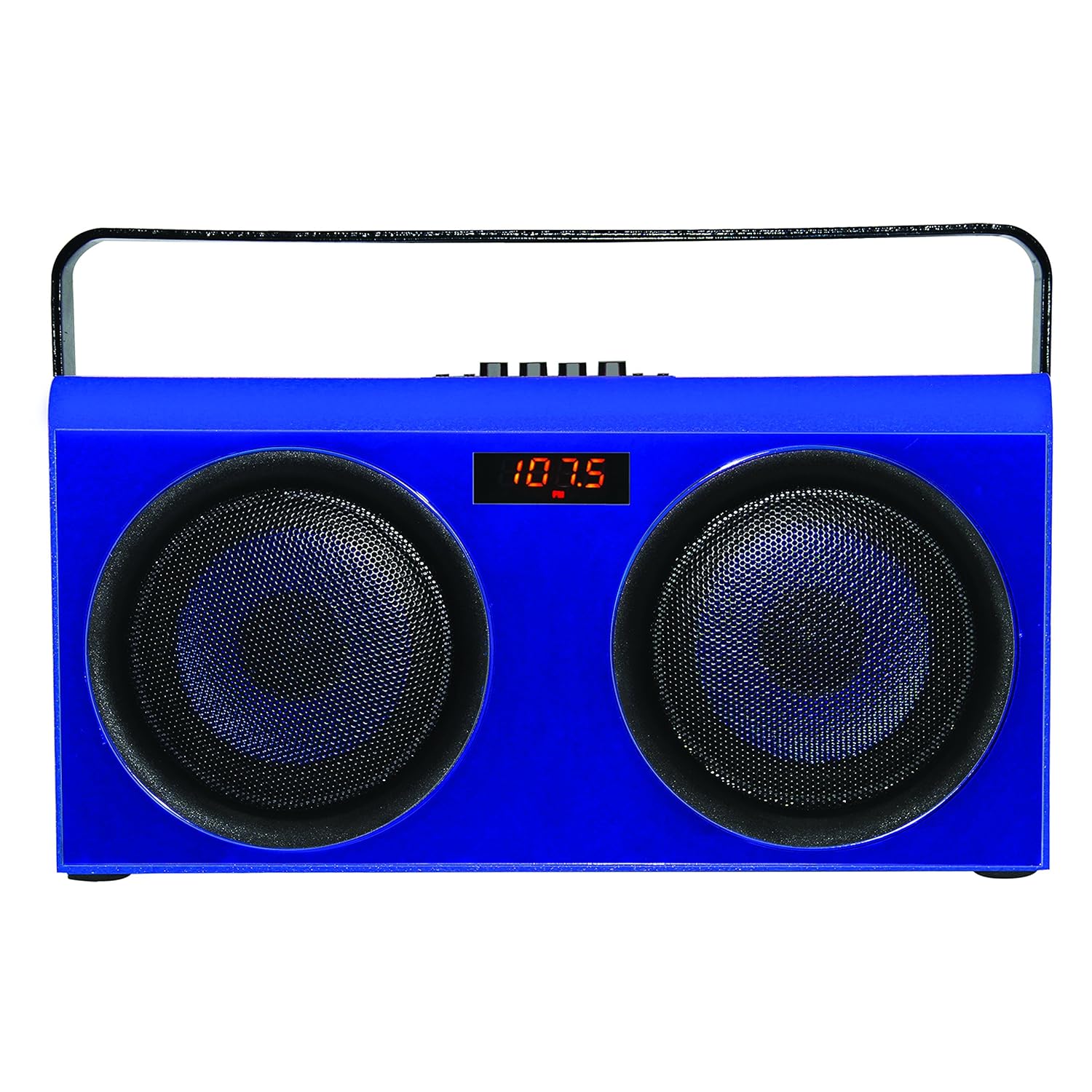 Supersonic Retro Classic Blue Boombox Wireless Party Bluetooth Portable