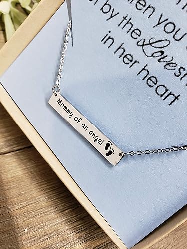 mother of an angel necklace